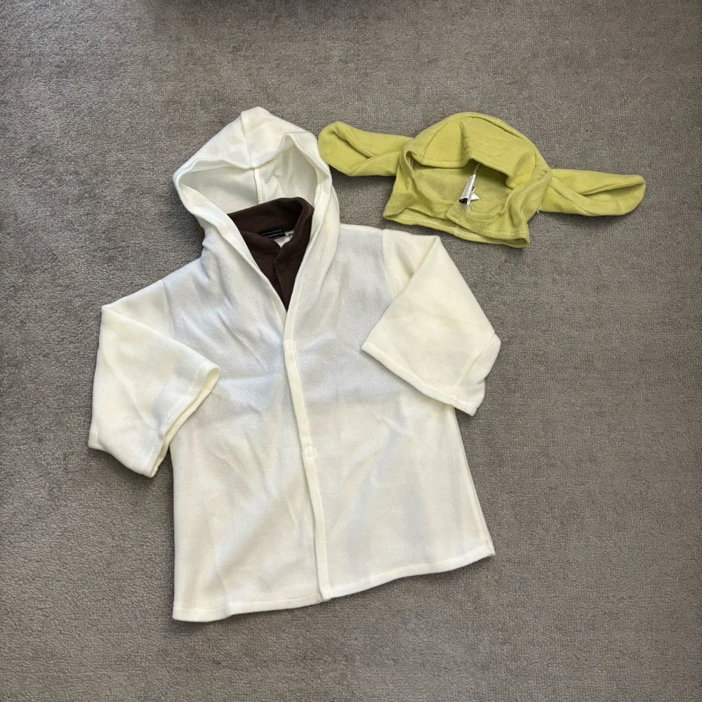 Star Wars Yoda Halloween Dress Up Costume Toddler Little Kids 2T-3T